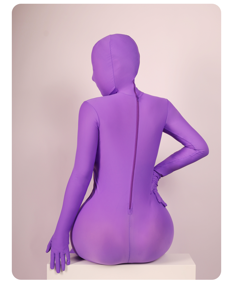 Molis Zentai | „Skinsuit“ Violett aus Super Spandex der CLASSIC-Serie 