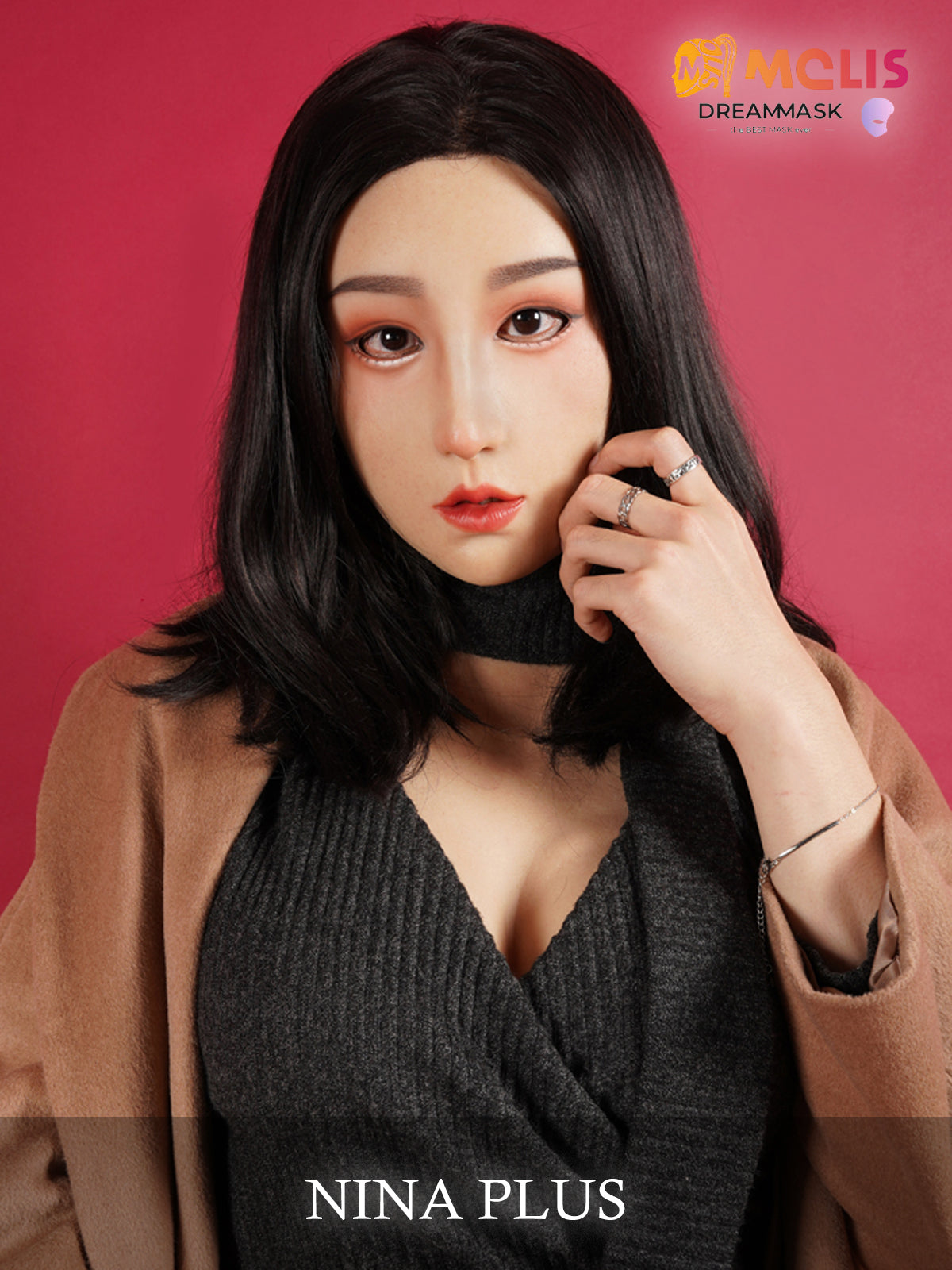 “Nina” The Silicone Mask Makeup Plus+ Series - InTheMask by Moli's