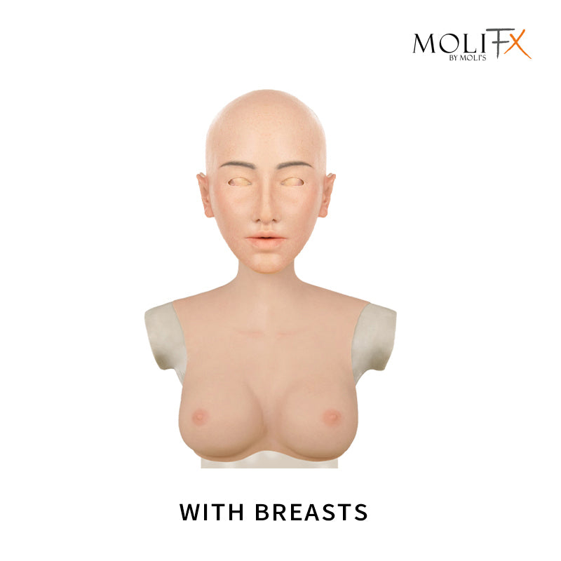 MoliFX | “Linglong” LL06 Makeup | The Oriental Beauty Female Mask with Breasts C Cup