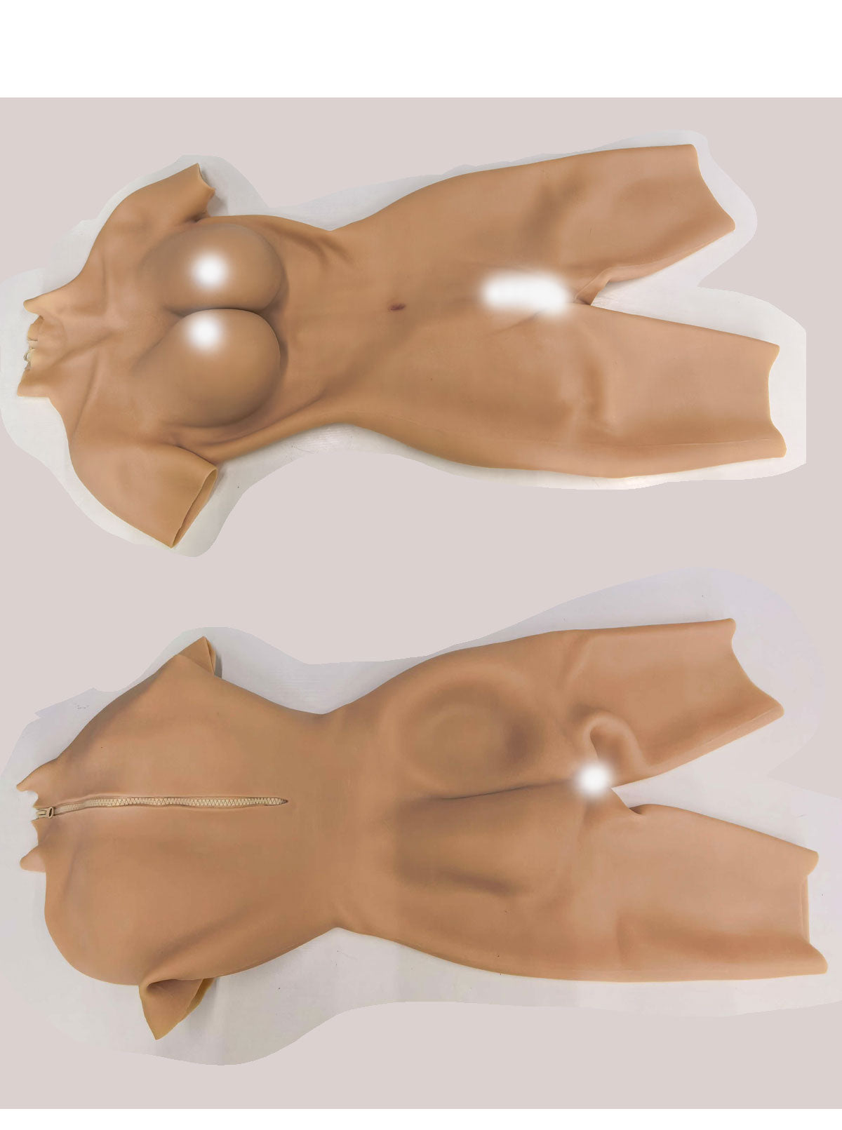 【Flash Sale 37% OFF】Zero Touch New "Petit" Brand New Silicone Female Bodysuit with Padded Girdle G Cup