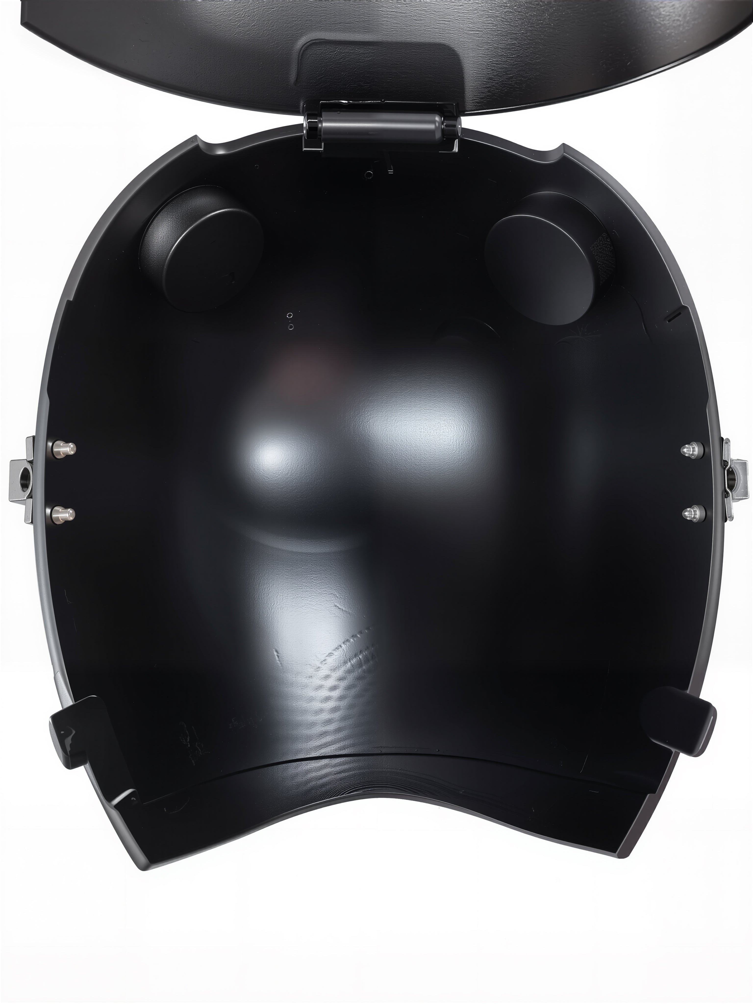 NEOGAN | "Disguiser" The Black Mask with 2 Ponytails & Padlocks