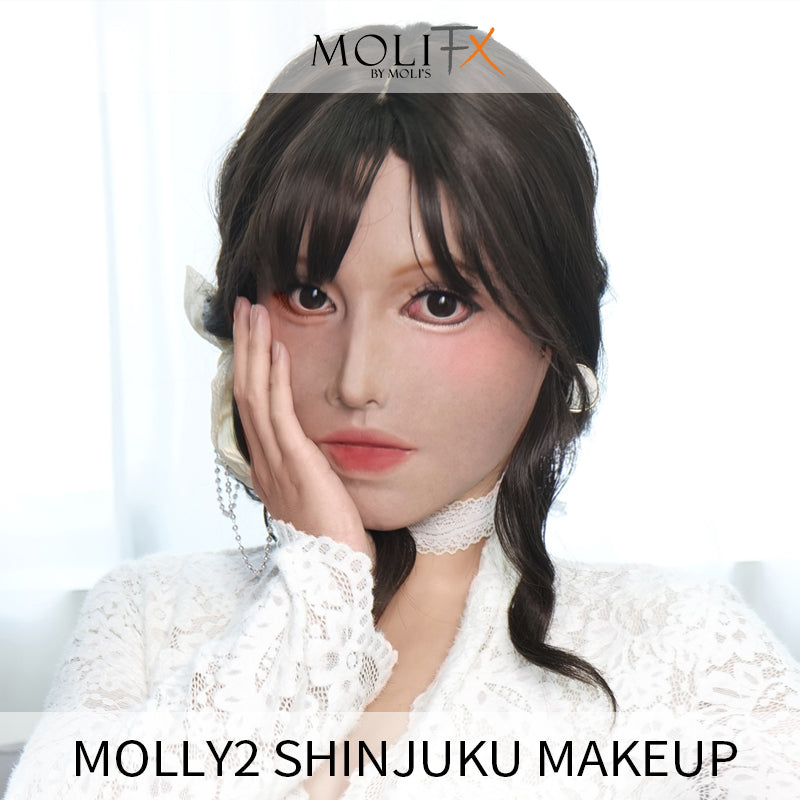 MoliFX | “Molly2” Shinjuku Makeup | SFX-Level Silicone Female Mask