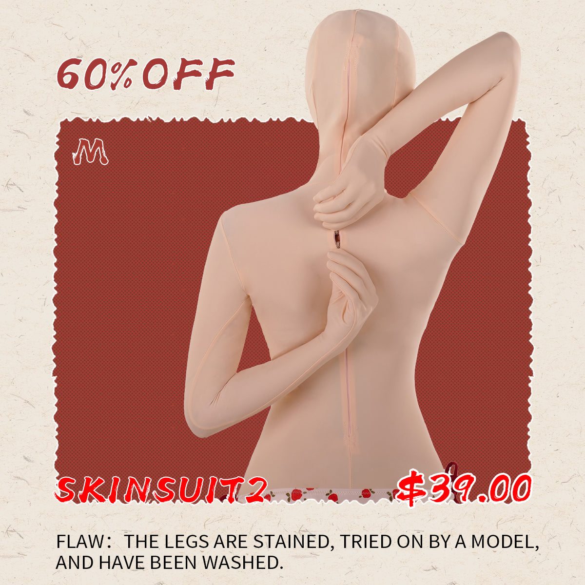 【Flash Sales 60%OFF】Multiple Full-Coverage Bodysuit Moli's Zentai - InTheMask by Moli's