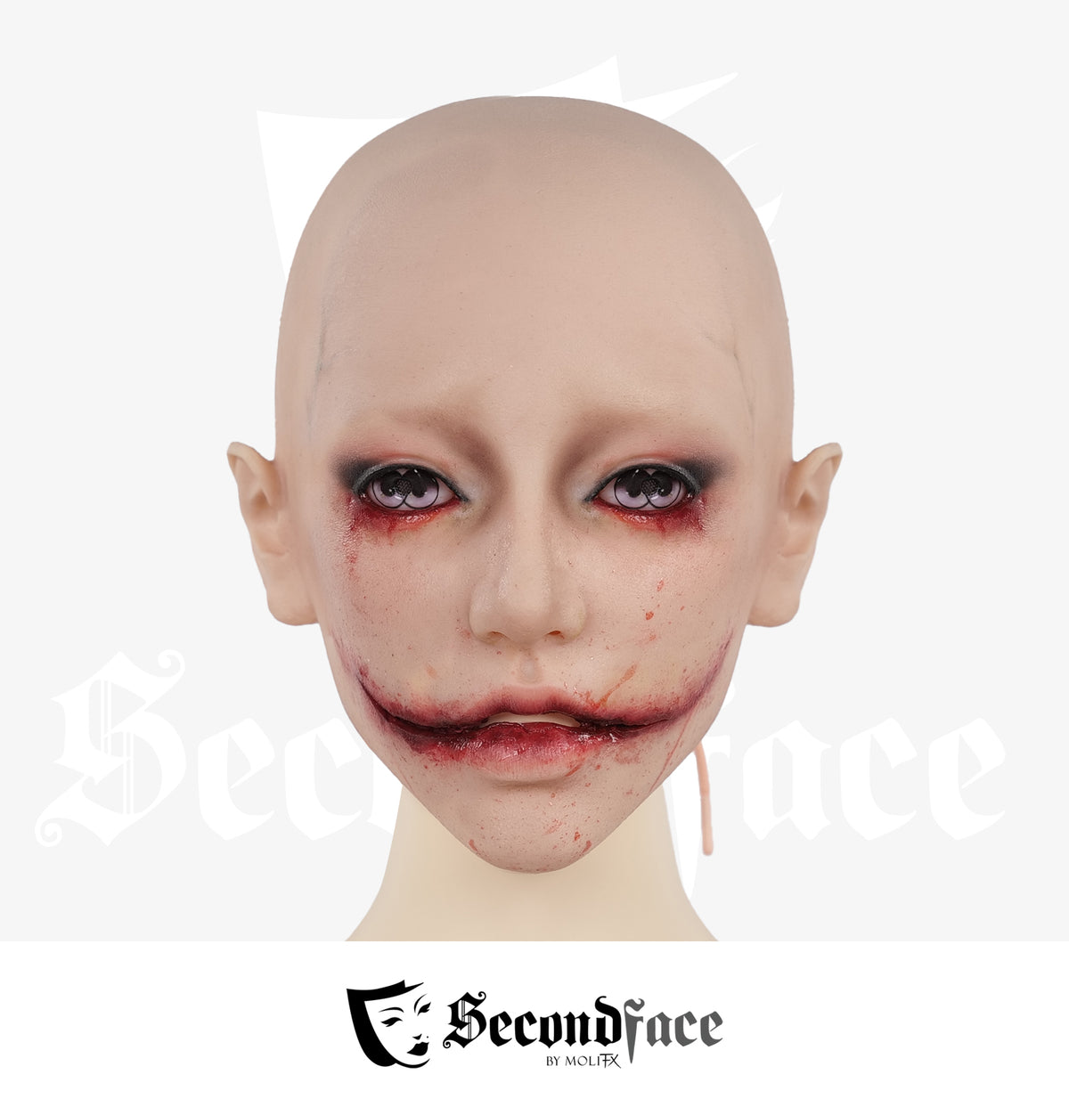 "Blood Kiss" 2026 Halloween Special Makeup Female Mask Inspired by Acedia