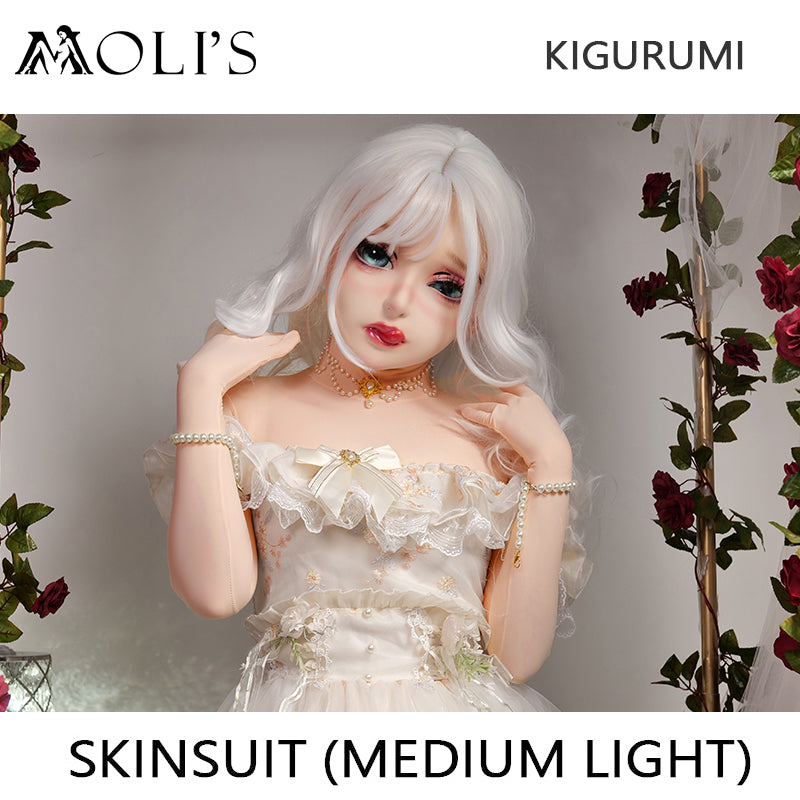 Moli's Zentai | "Skinsuit" (Light Skin) of CLASSIC Series Super Spandex
