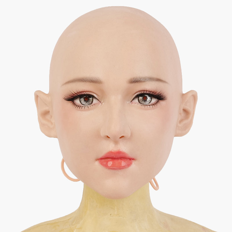 SecondFace | Human "Invidia" Silicone Female Mask 2 Types F02 - InTheMask by Moli's