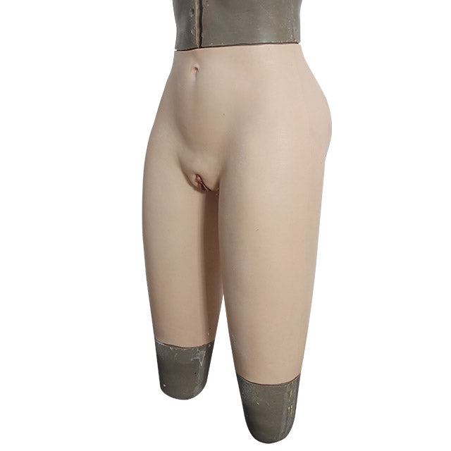 „Sora“ Prothesen-Silikon-Hose für die weibliche Vagina (mittellange Version) 