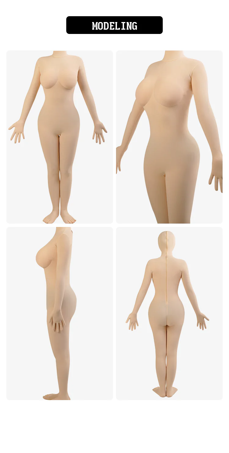 Molis Zentai | „Skinsuit“ (Kig Pink) aus Super Spandex der CLASSIC-Serie 