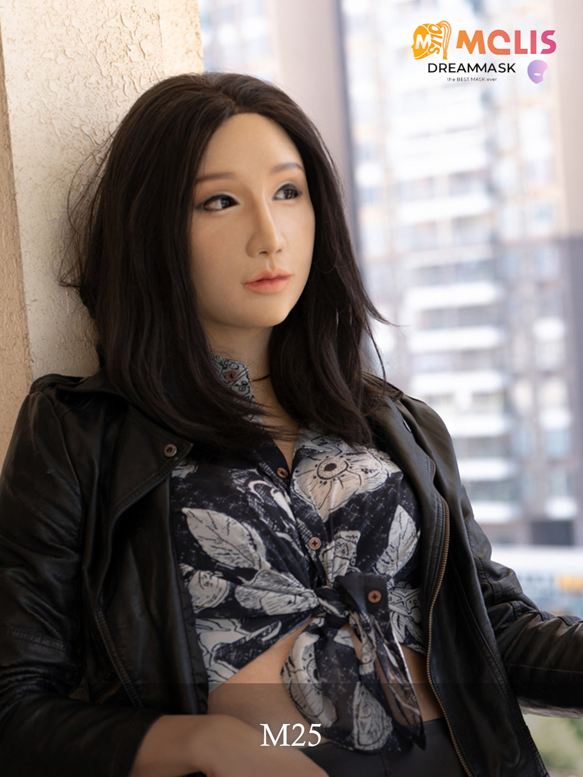 M25 Abigale New Silicone Female Mask with Breasts by Dreammask - InTheMask by Moli's