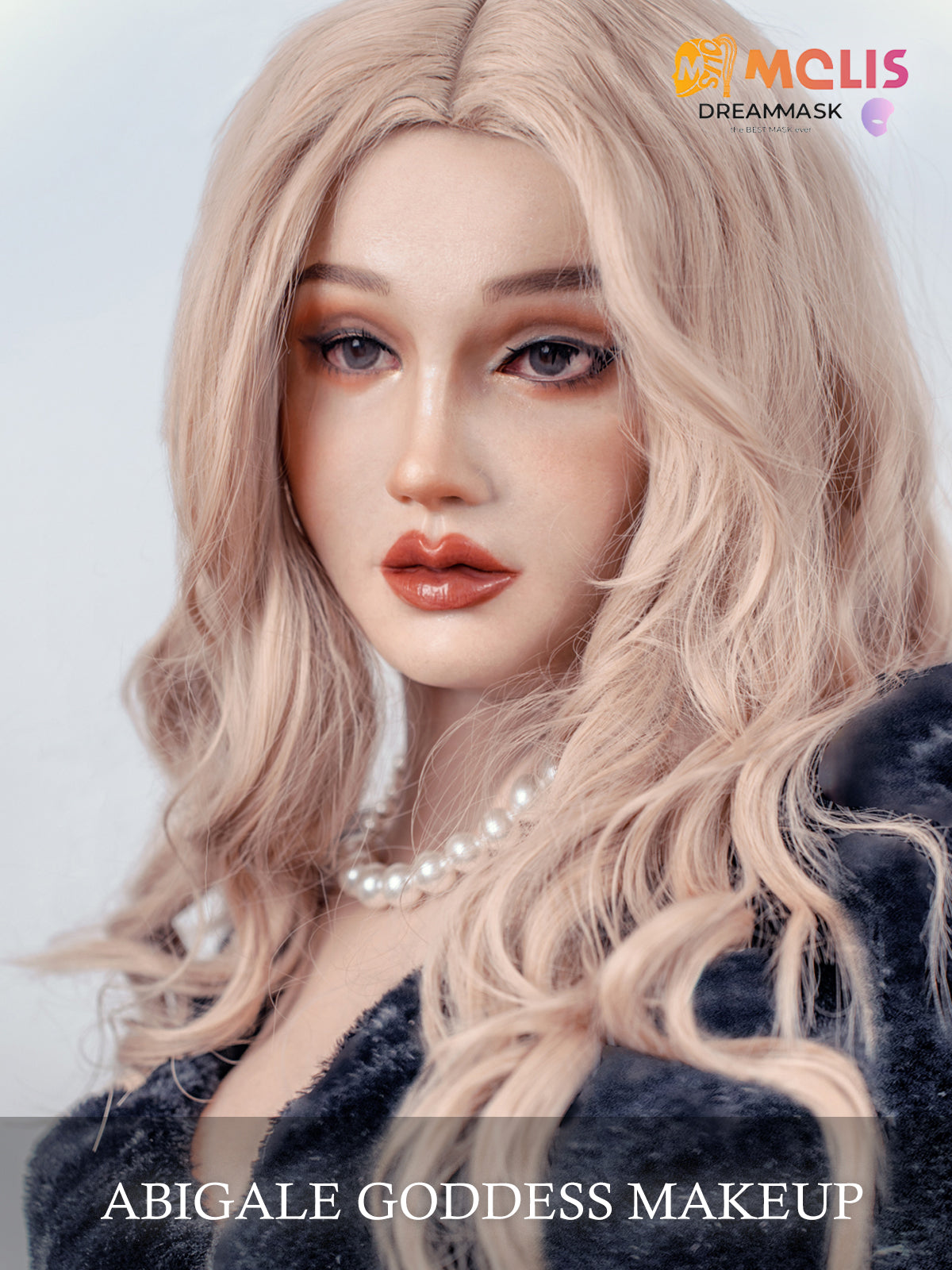 M25G Abigale The Female Silicone Mask Goddess Makeup with Breasts Optional - InTheMask by Moli's