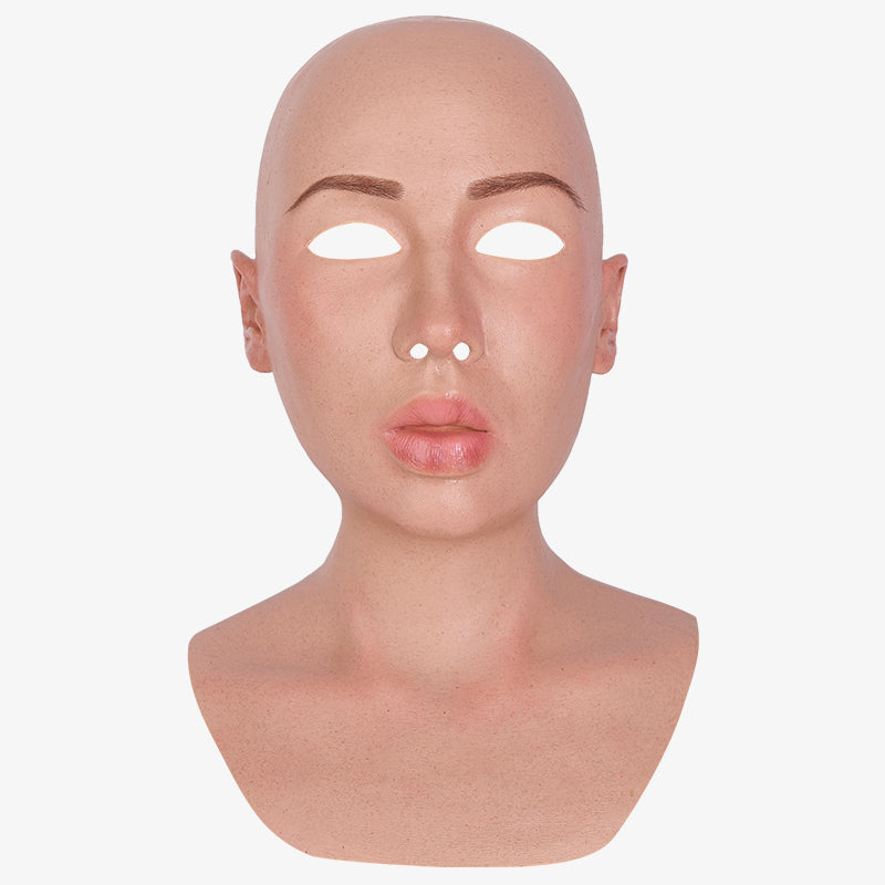 MoliFX | Molly S Mild-tan Complexion Silicone Female Mask SFX Class X02D - InTheMask by Moli's