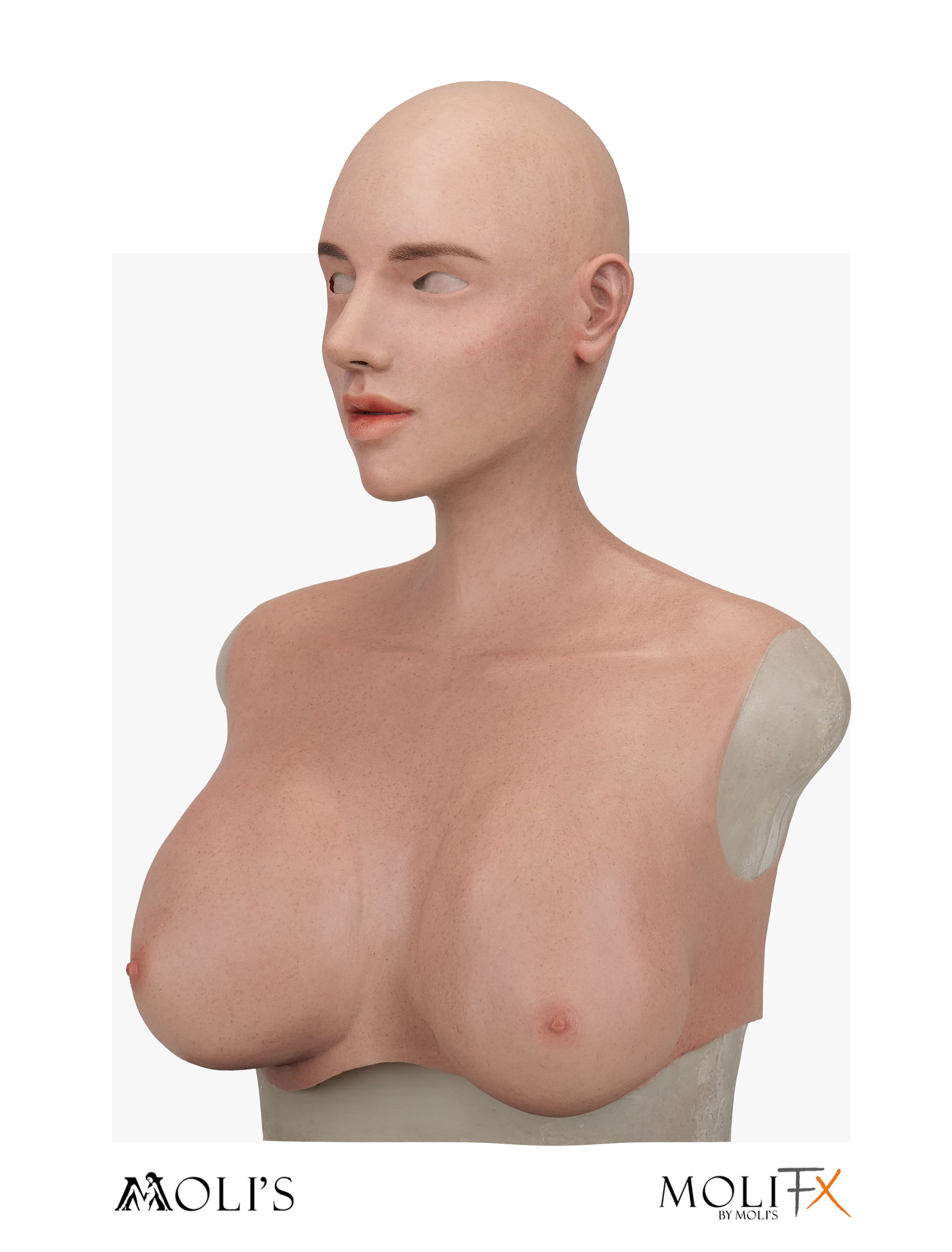“Amelia” SFX-Level Silicone Female Mask by MoliFX | Mask of 2025