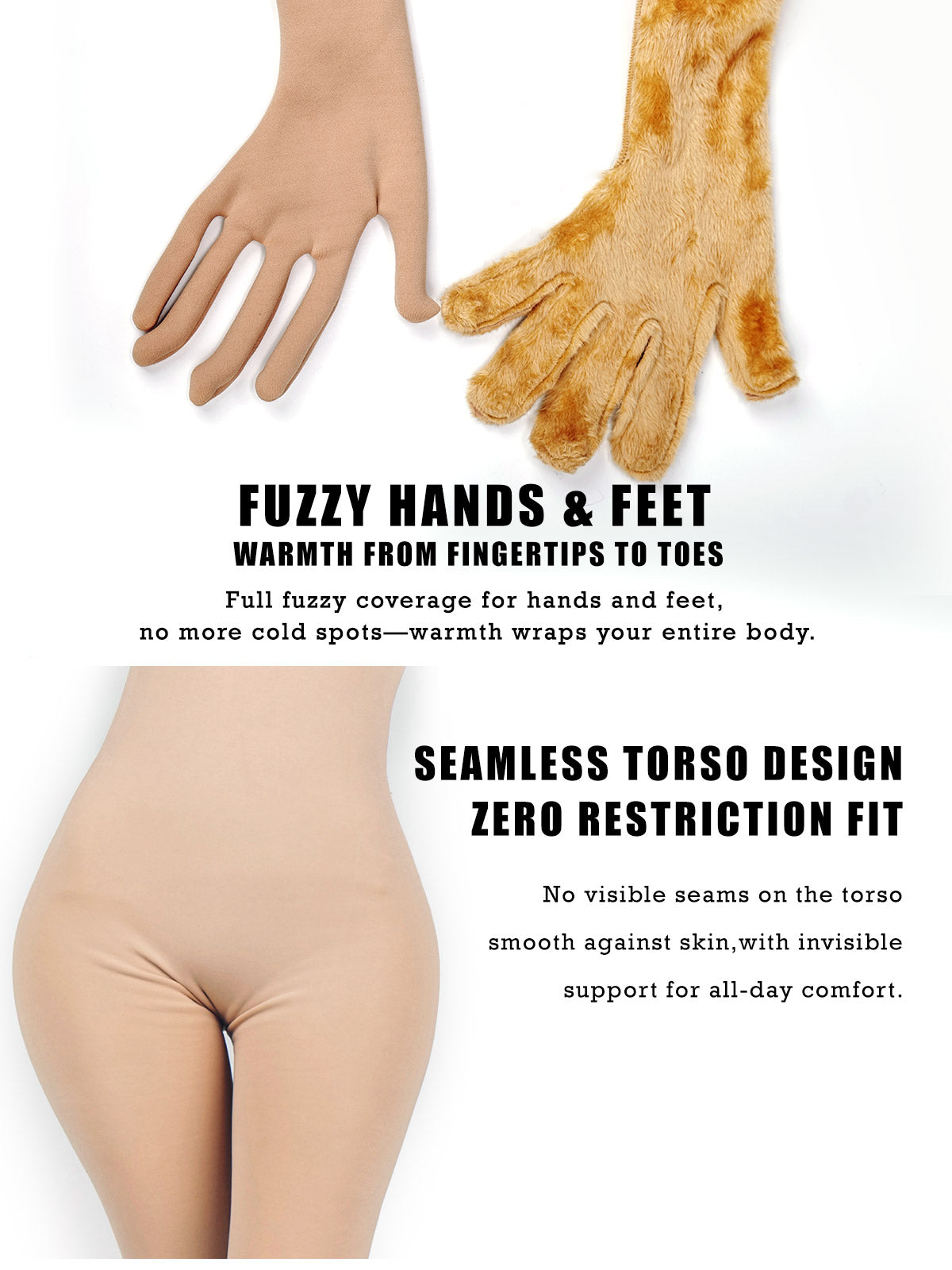 Ultra Thick Series | 2nd Gen 12800D (Heaviest) Seam-Reduced Zentai for Kigurumi - InTheMask by Moli's