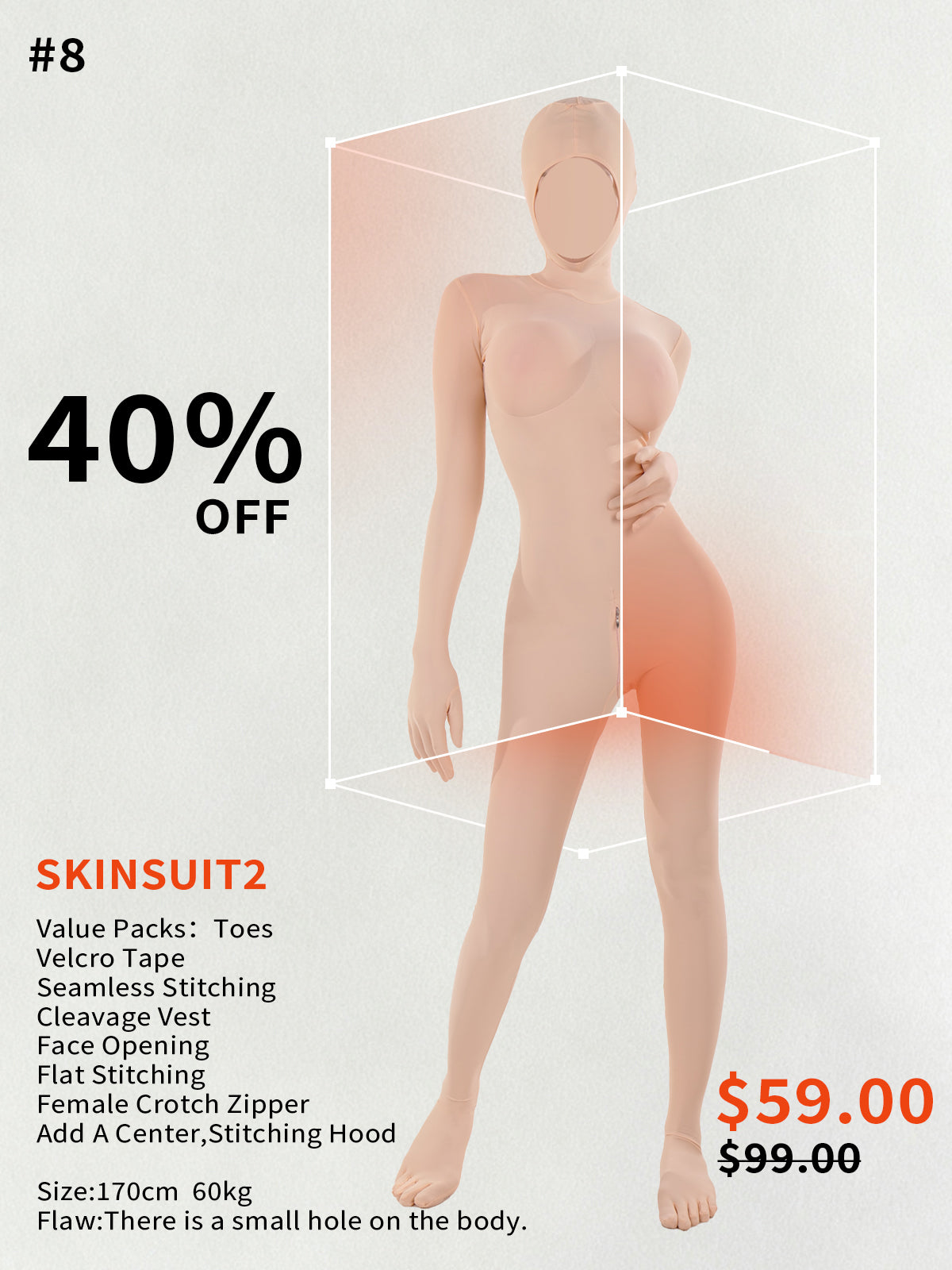 【Flash Sales 54%OFF】Molis Zentai Clearance Sale