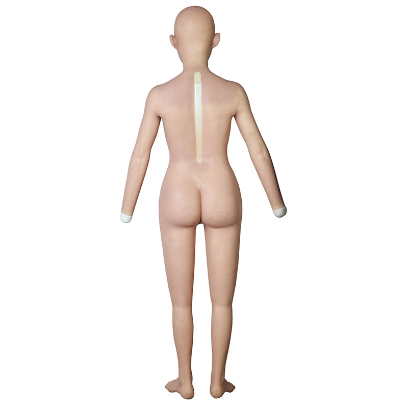 Ultimate Male to Female Silicone Bodysuit with "May" Female Mask
