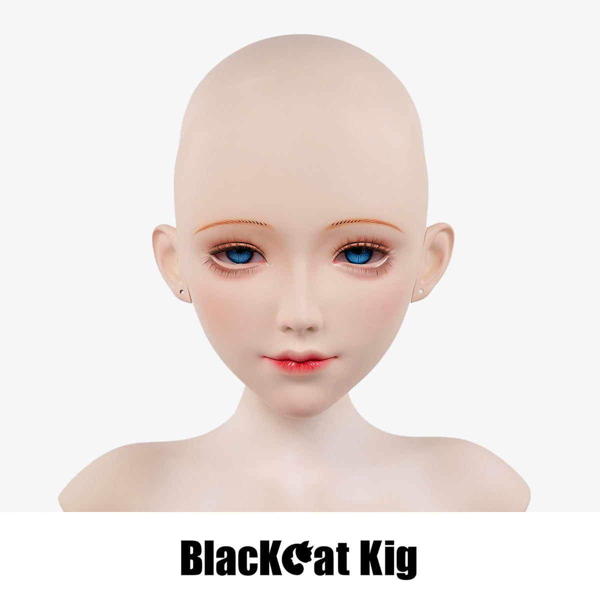 Muse Ear Locks Doll Mask by BlacKCat, featuring intricate details and a mysterious design, from InTheMask by MOLIS.