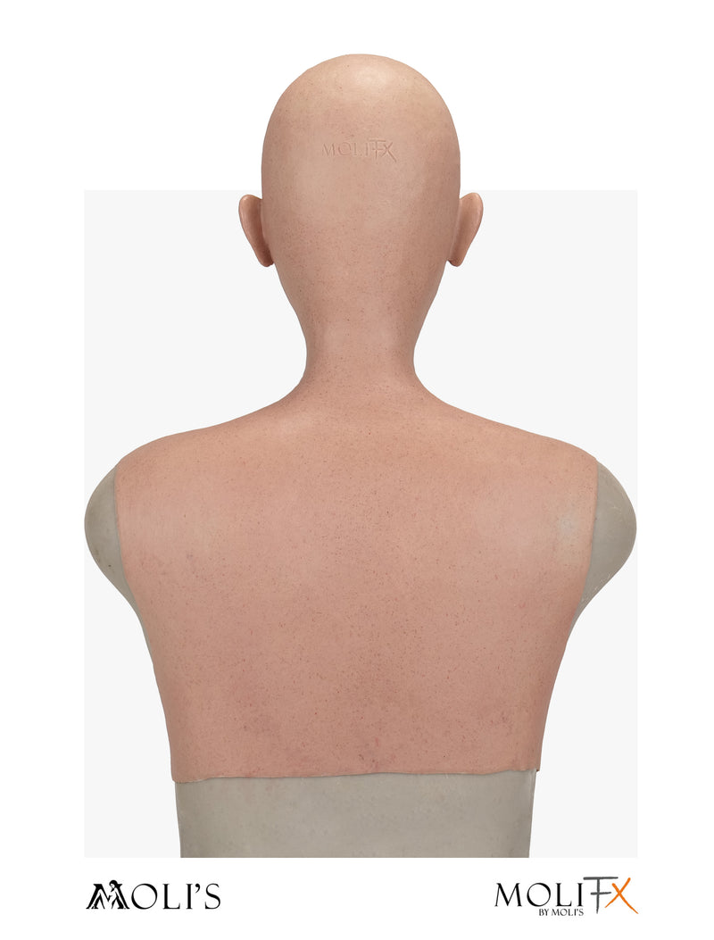 InTheMask by MOLIS Amelia Soho Makeup SFX-Level silicone female mask with realistic skin texture and detailed facial features.