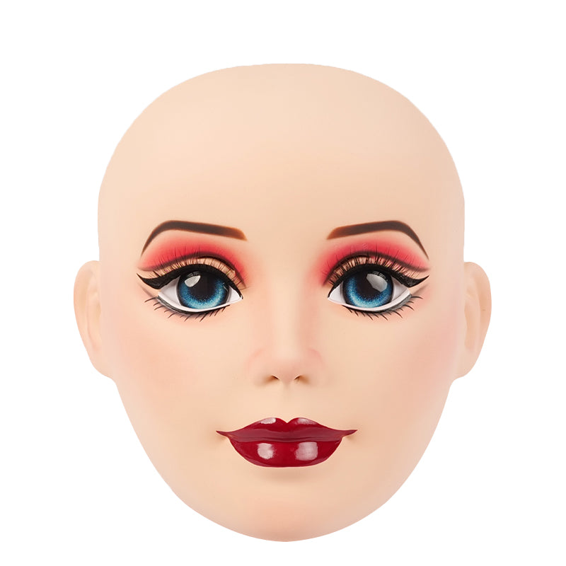 NEOGAN | Barbie The Female Doll Mask with Gag and Latex Hood by Moli's D03 - InTheMask by Moli's