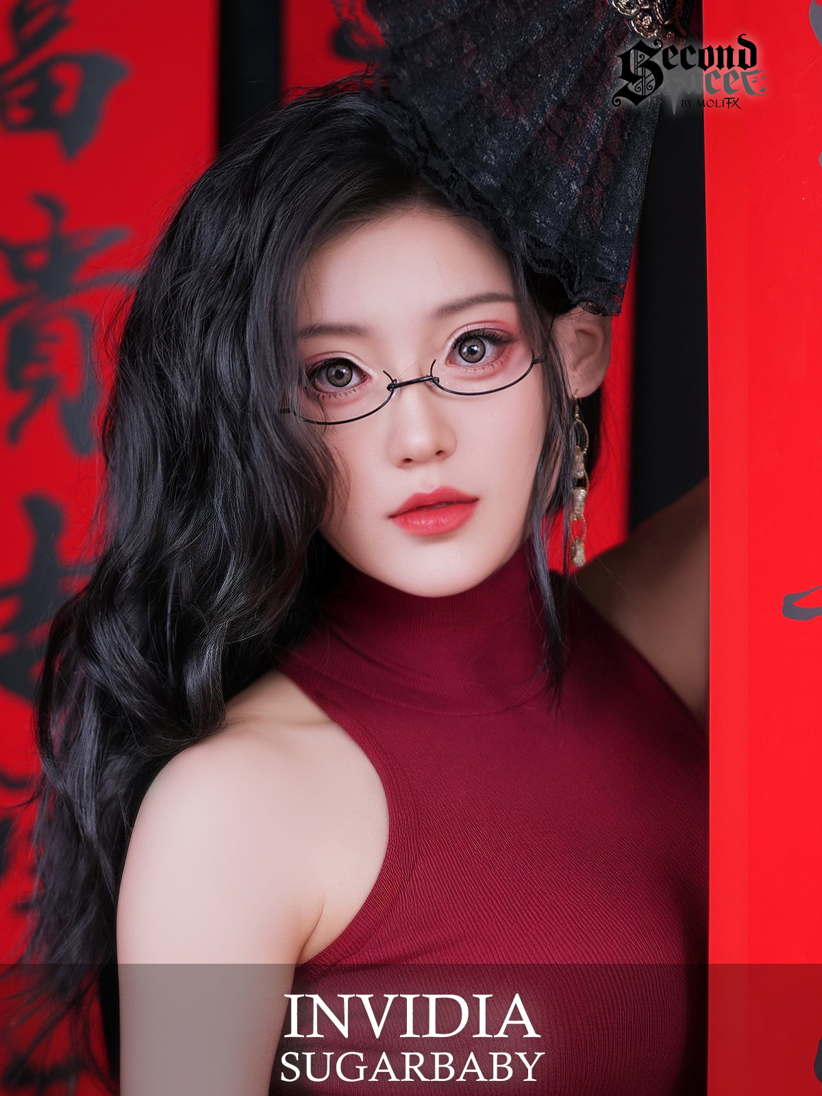 SecondFace | SugarBaby "Invidia" Silicone Female Mask  F02S - InTheMask by Moli's