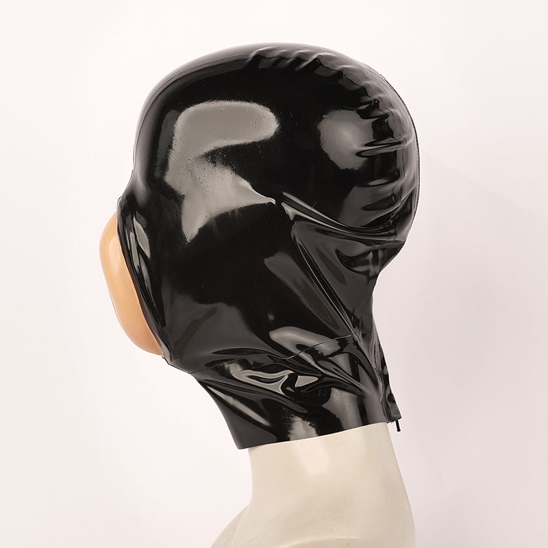 NEOGAN | „The Devourer“ Radical Rubber Latex-Maske mit künstlichem Muschimund und Mikroporen 