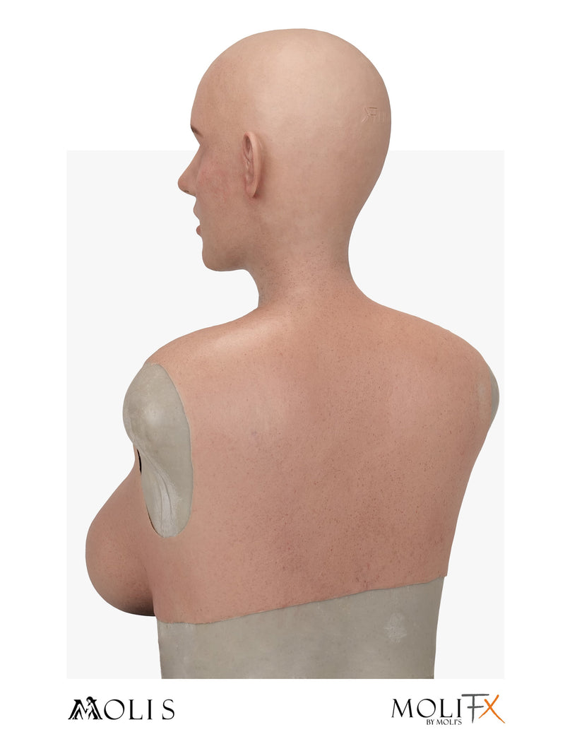 InTheMask by MOLIS Amelia SFX-Level silicone female mask with realistic facial features and detailed skin texture.