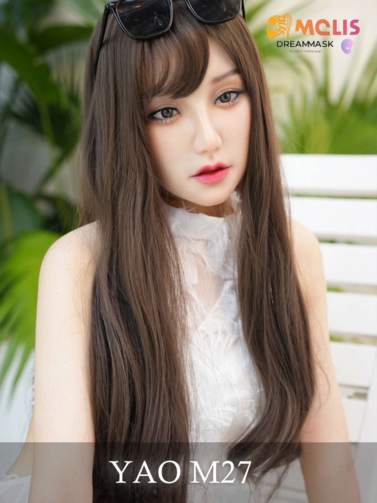 Yao | M27 The Female Mask with Changable Microporous Eyes - InTheMask by Moli's