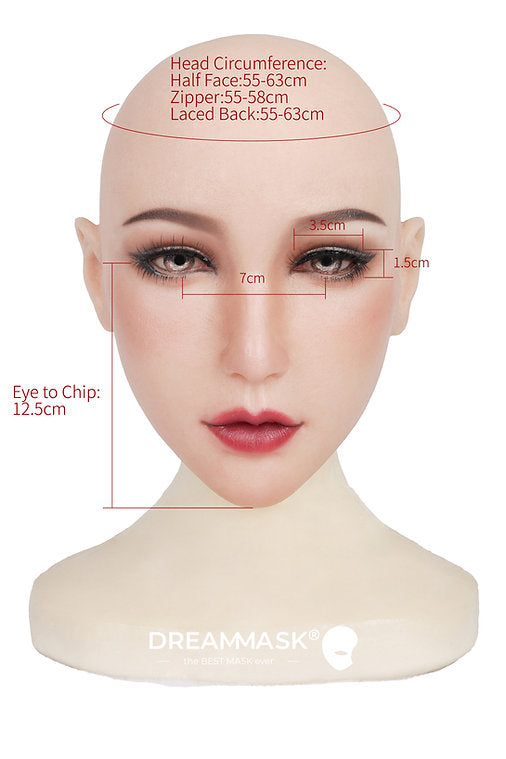 "Ching04" The Silicone Real Mask Goddess Special Make-up Series