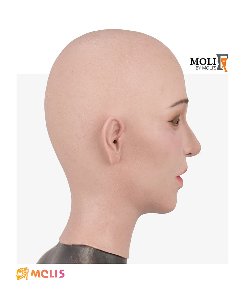 "Molly3" SFX-Level Silicone Female Mask by MoliFX | Mask of 2026