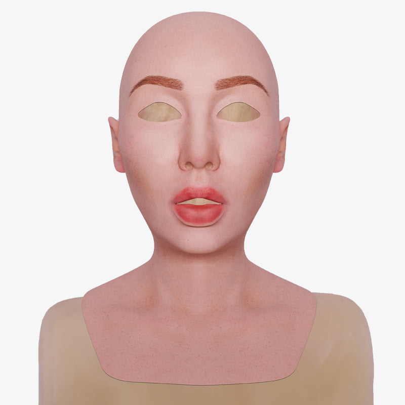 MoliFX | Molly S “Princess Snow White” Fair Complexion Silicone Female Mask SFX Class X02A - InTheMask by Moli's
