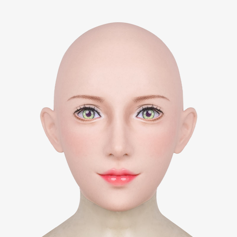 SecondFace | "The Aerith“ Silicone Female Mask Special Makeup F04A - InTheMask by Moli's