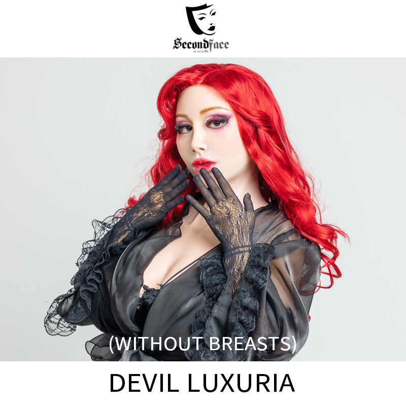 SecondFace by MoliFX | "Luxuria" Devil Makeup The Female Mask Without Breasts F01 - InTheMask by Moli's