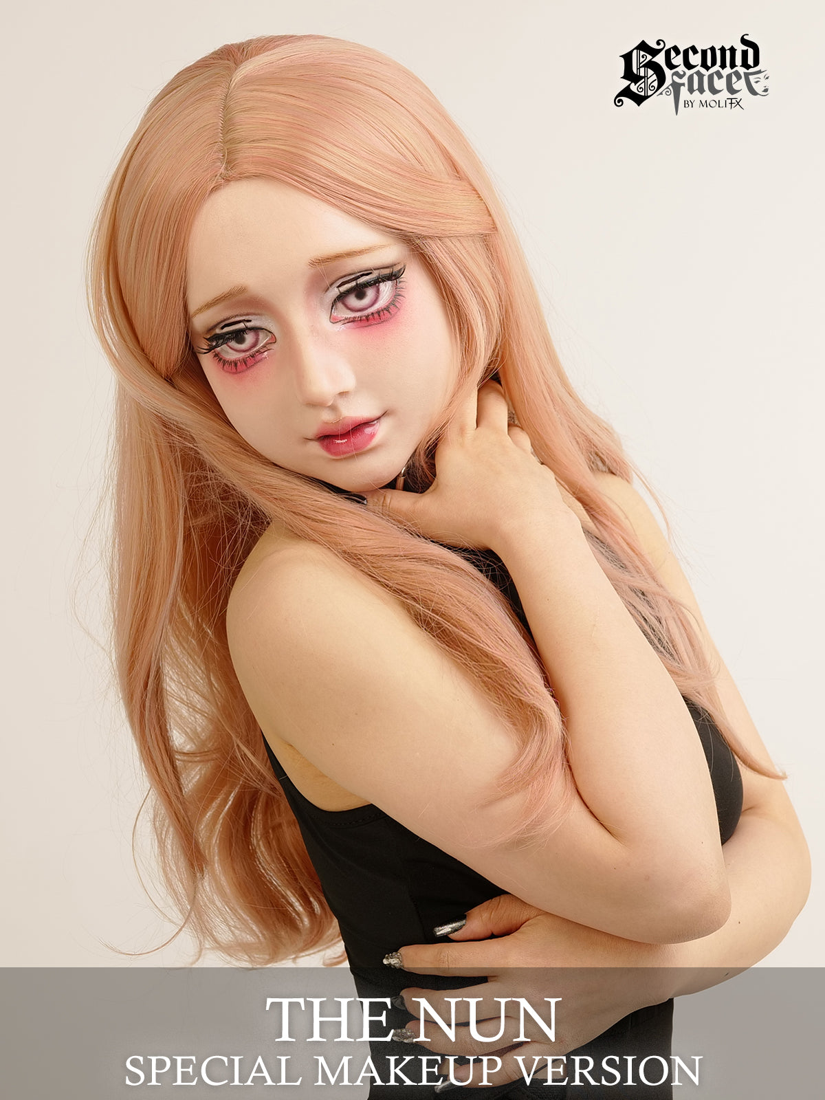 SecondFace | "The Nun" Blush Special Makeup Version Silicone Mask F03B - InTheMask by Moli's