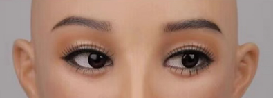 Optional austauschbare mikroporöse Augen für Yao (M27) 