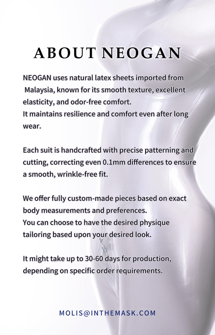 Neogan Mask NEOGAN NN50 | Skin Color Latex Bodysuit for Kigurumi | InTheMask by Moli's