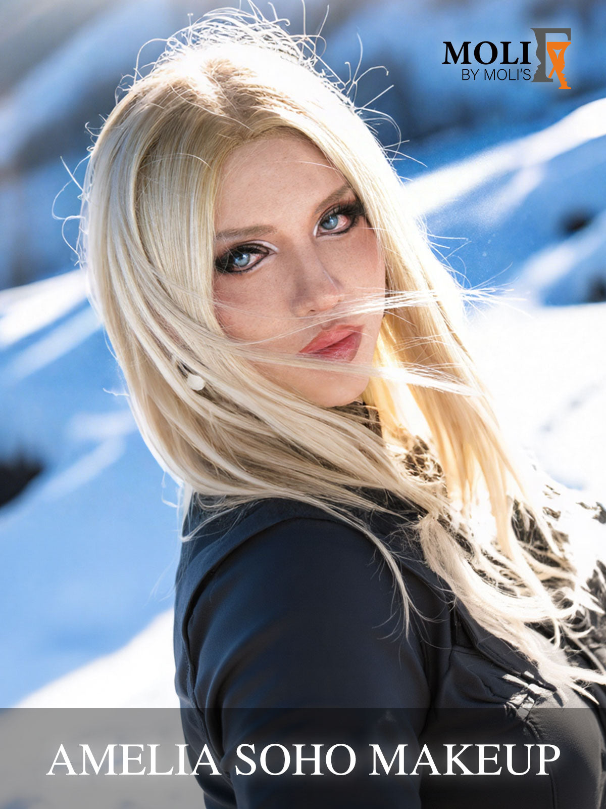 Amelia "Soho Makeup" SFX-Level Silicone Female Mask by MoliFX - InTheMask by Moli's