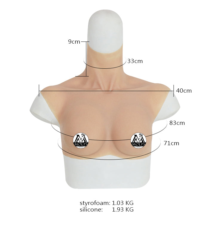 S-LINE | New B Cup and C Cup Silicone Breasts Enhanced Details