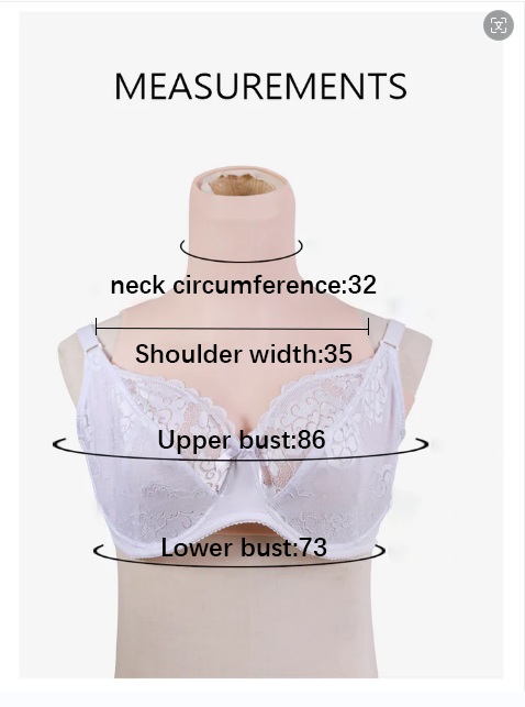 „Zero Touch“ Brüste | Silikon-Brustplatte mit Körbchengröße „B“ für Crossdresser 