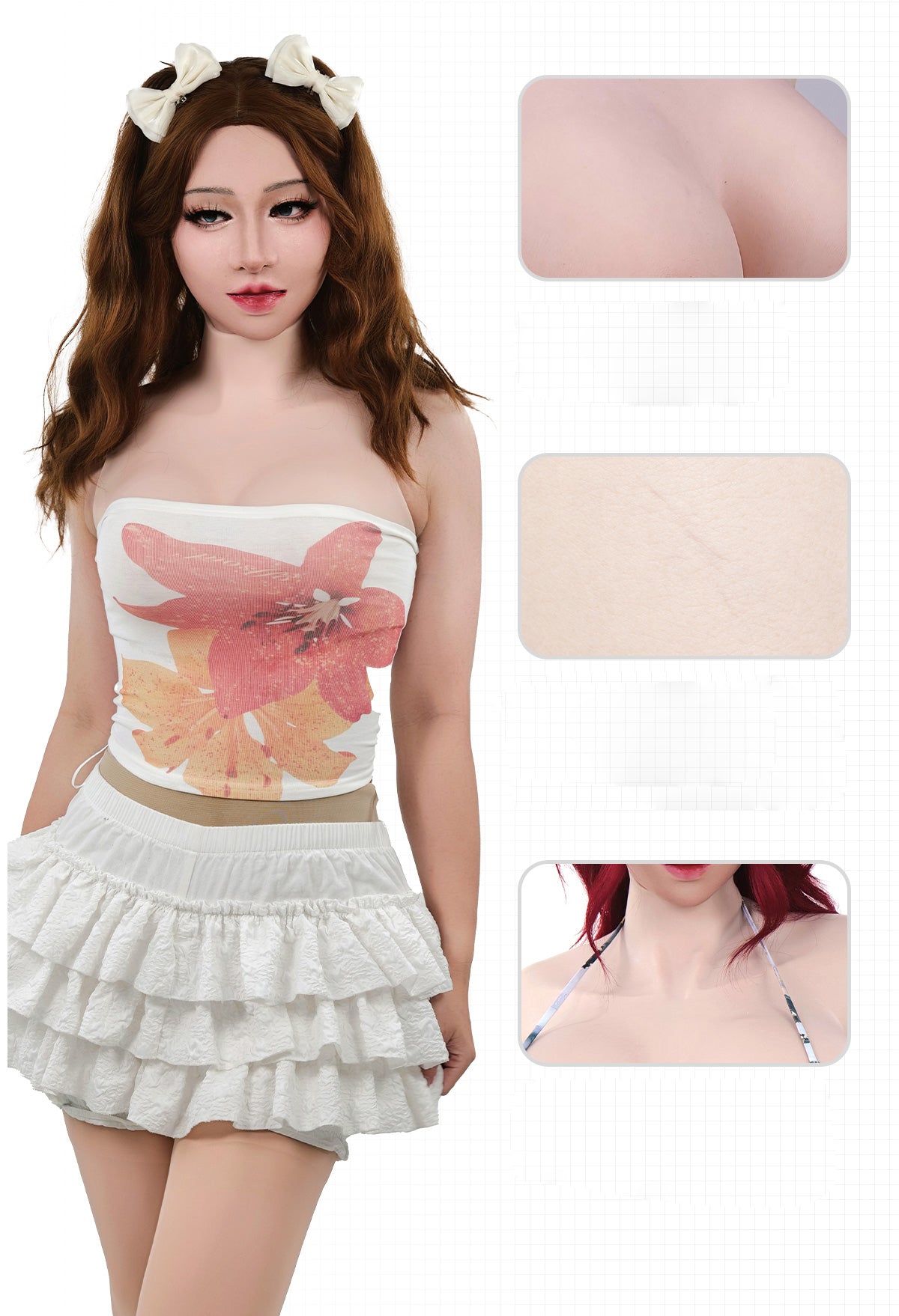 ZERO TOUCH 2 | C Cup Silicone Breastplate, Realistic MTF Breast Forms