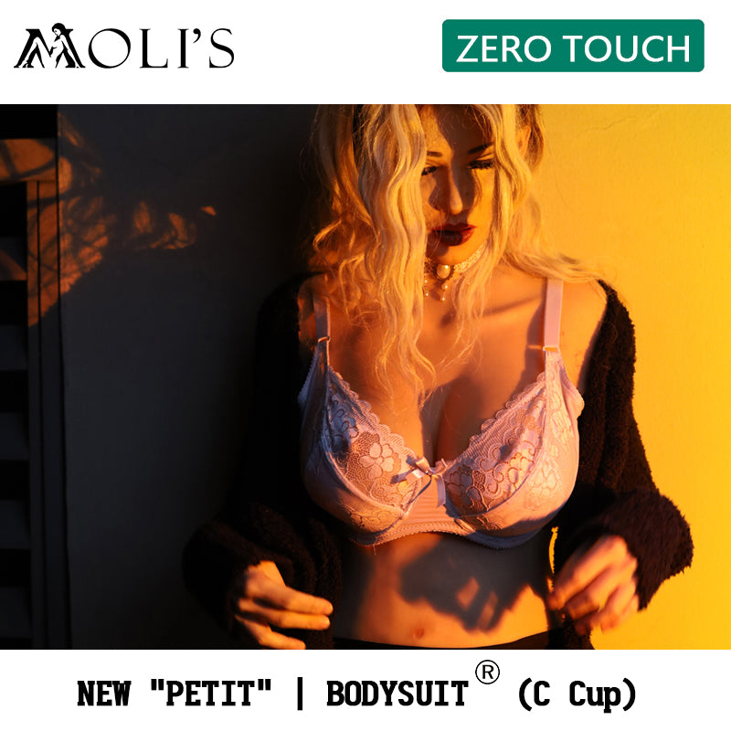 Zero Touch New "Petit" Brand New Silicone Female Bodysuit with Padded Girdle C Cup