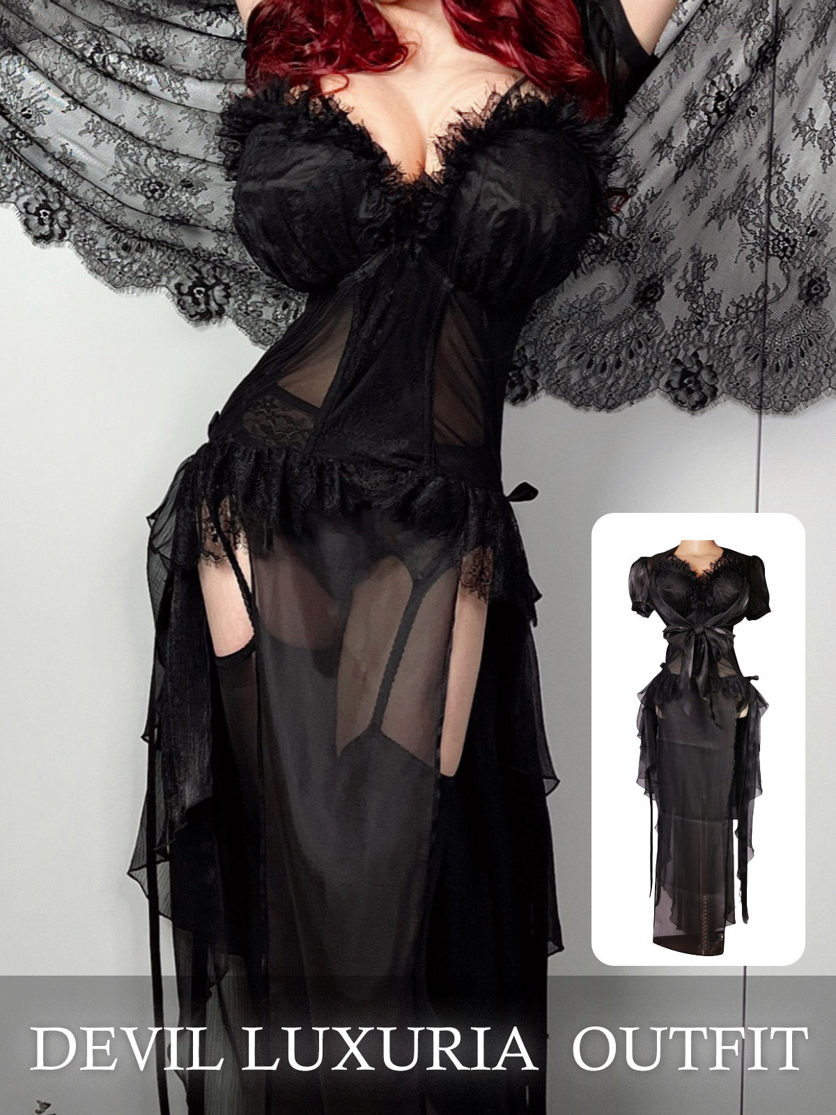 "Luxuria" Devil Version Official Costume Outfit by Second Face