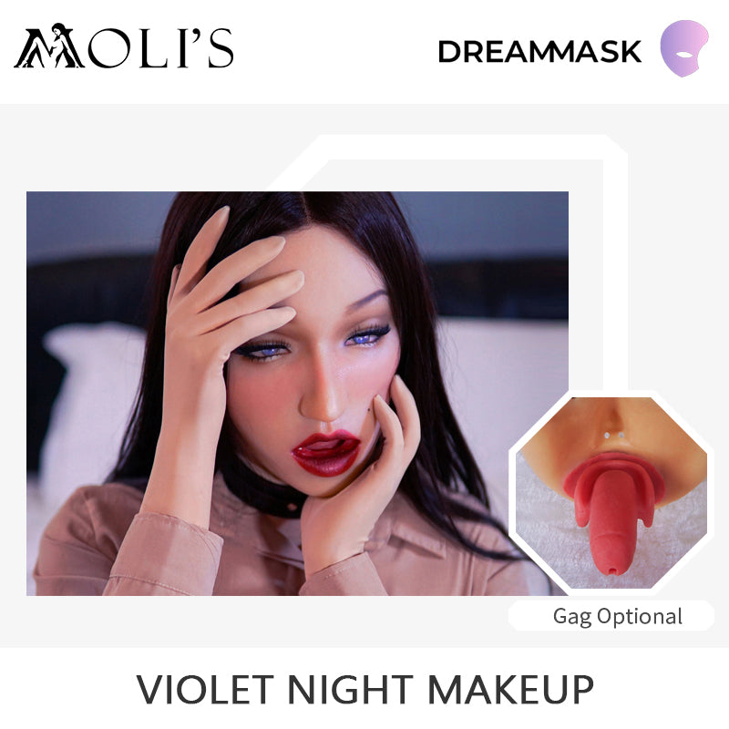 „Violet X“ Die Silikon-Frauenmaske | Spezielles Make-up 