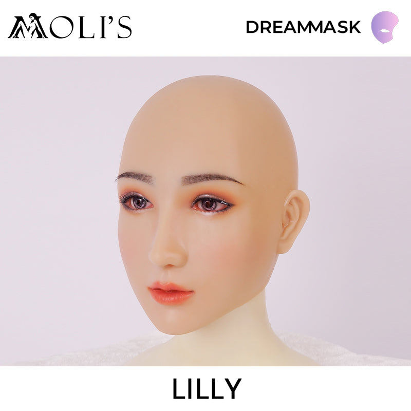 „Lilly“ Die Silikon-Frauenmaske