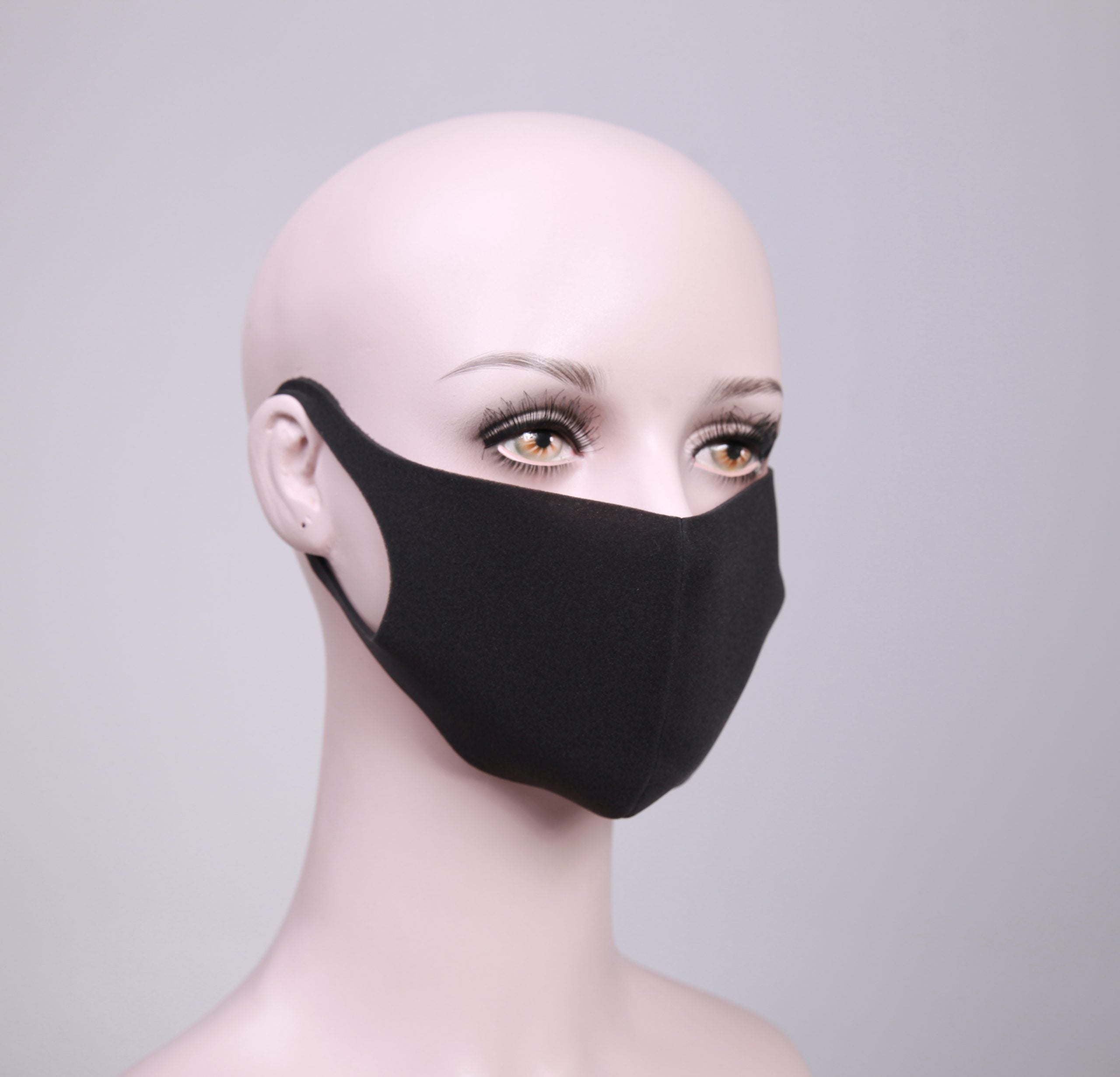 "The Seam Concealer" Black Air Mask | Choker