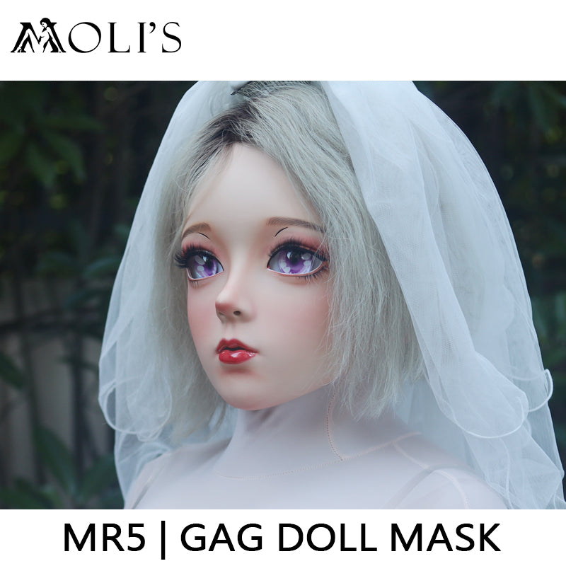 MR5 | Weibliche Kigurumi-Puppenmaske von Moli's 