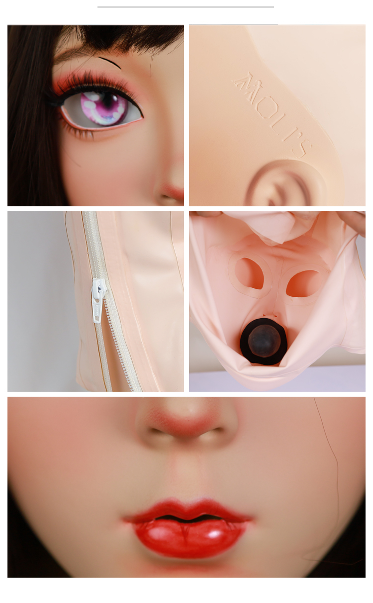 MR5 | Kigurumi Female Doll Mask by Moli's