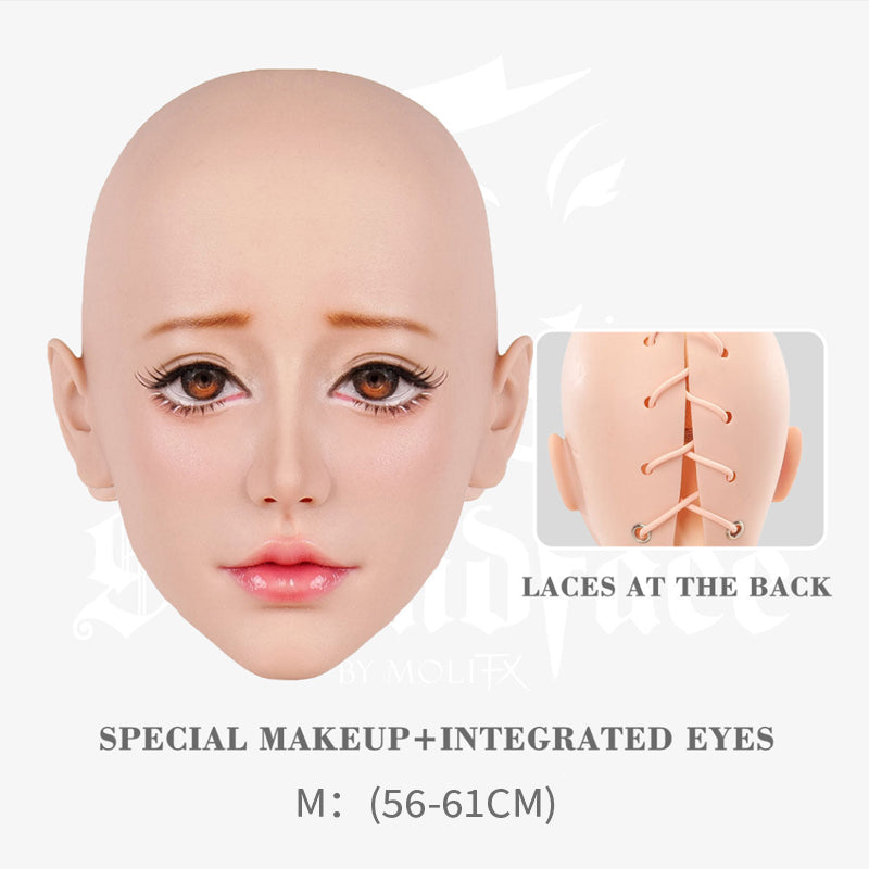 SecondFace by MoliFX | "Acedia The Sloth“ Special Makeup Female Mask by The 7 Deadly Sins F05S