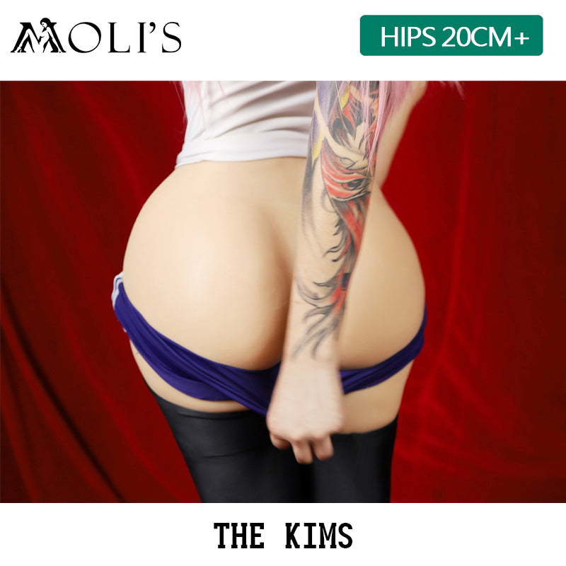 Die Kim S | Riesige Fake-Bubble-Butt-Hose aus Silikon, 20 cm+ 