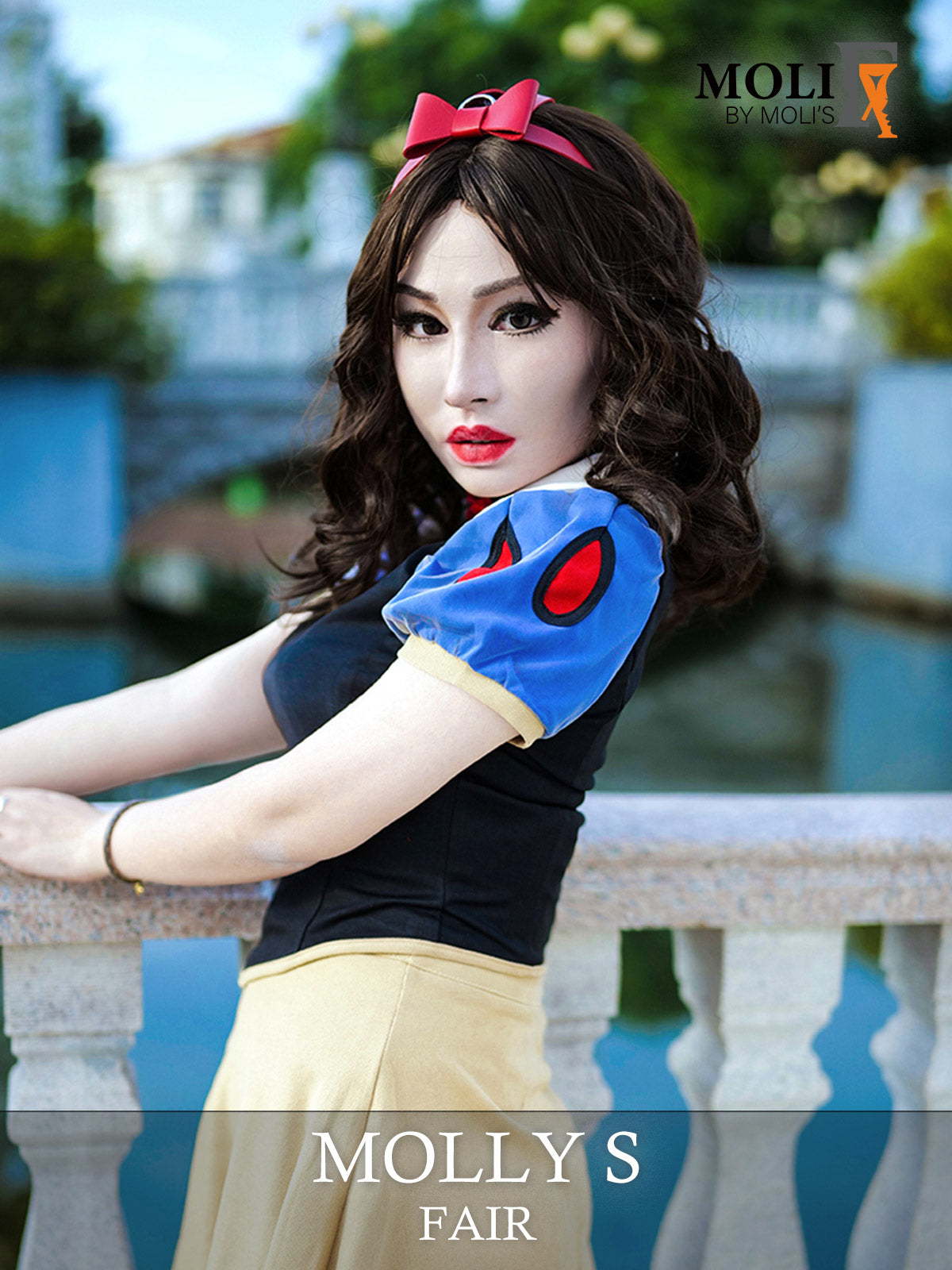 MoliFX | Molly S “Princess Snow White” Fair Complexion Silicone Female Mask SFX Class X02A