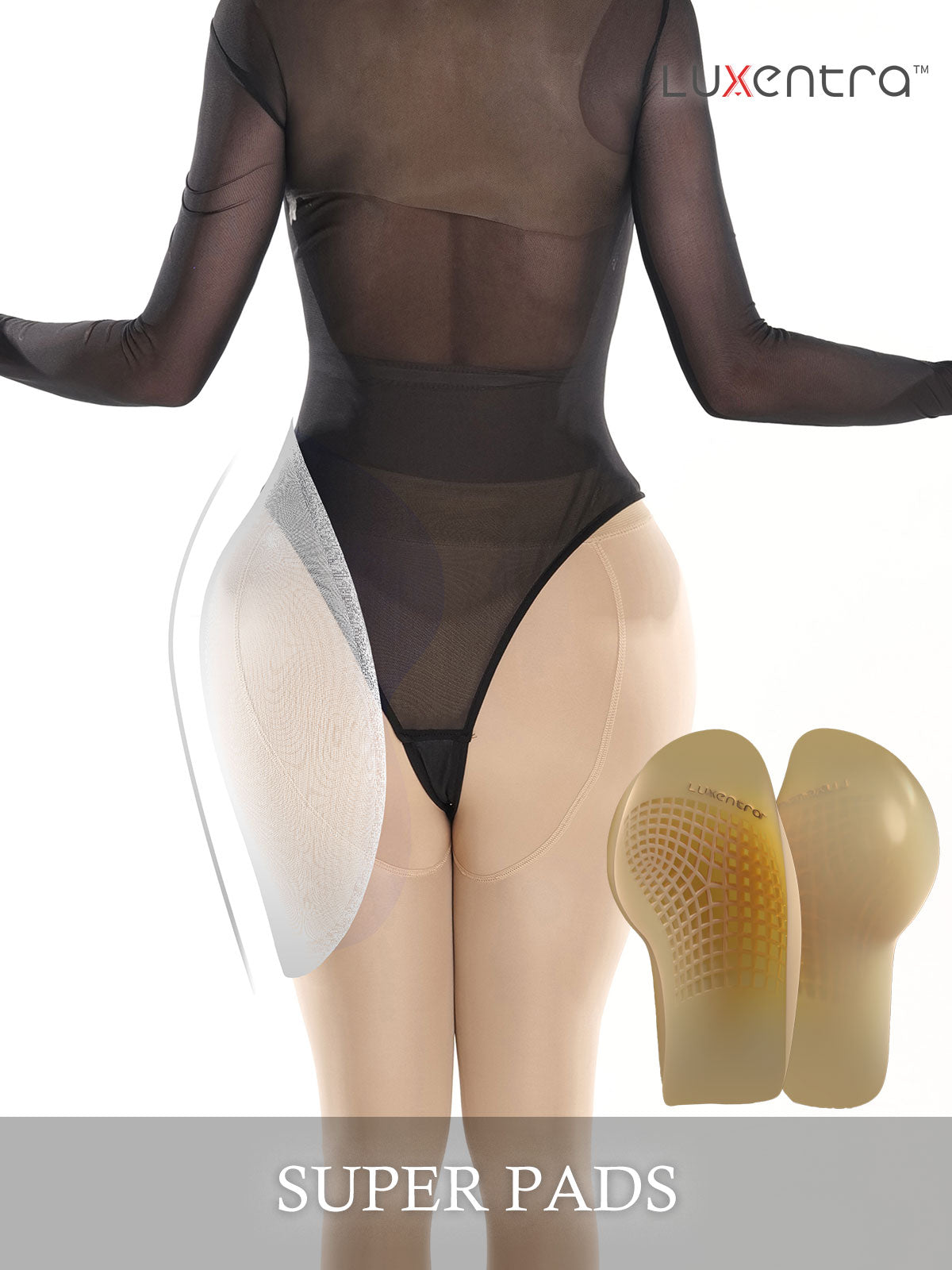 "Super Pads" for Hip Padding and Girdle Enhancement by Luxentra | Kigurumi & Drag - InTheMask by Moli's