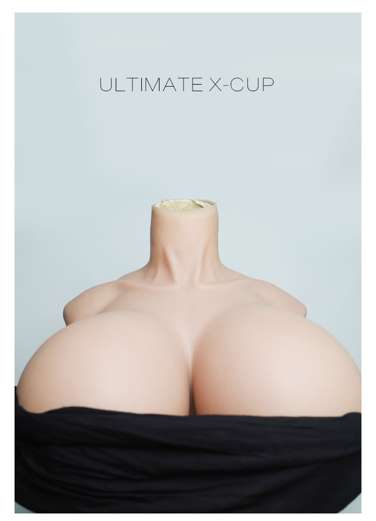 Zero Touch | "X CUP" Huge Tits Silicone Breastplate for Breasts Expansion